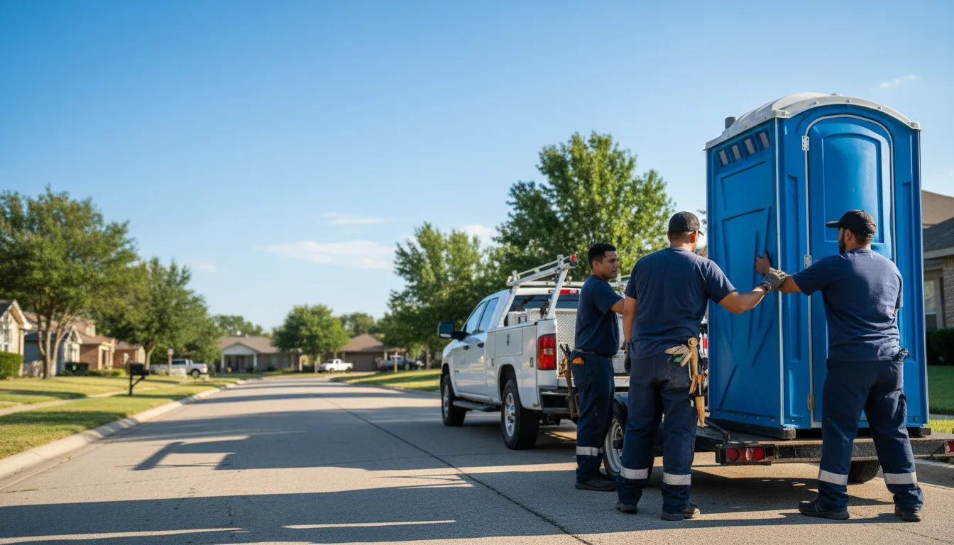 Portable Toilet Rental in Darrow, LA near me